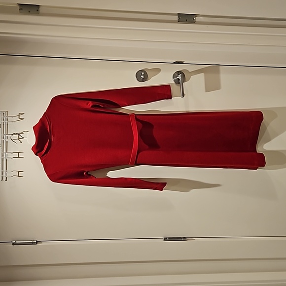 Vintage Red Sweater Dress - S - Picture 3 of 7